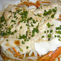 monemaruku's cooksnap of when they made 蒸し鶏＆野菜のネギソースかけ.