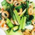 へる めっつ's cooksnap of when they made ちくわと小松菜のオイスター炒め 弁当向.