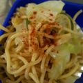 クックO40X91☆'s cooksnap of when they made キャベツじゃこ大葉パスタ(バター醤油味).