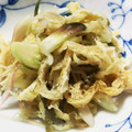といず's cooksnap of when they made 【簡単】みょうが油揚げ和え.