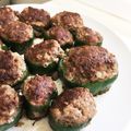 長男うにきち's cooksnap of when they made ピーマンの肉詰め.