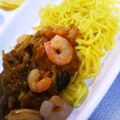 choco831's cooksnap of when they made あんかけカレー焼きそば*.
