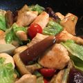 パンちょー's cooksnap of when they made 鶏むねと茄子のマヨぽん炒め.