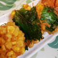 まゆpiyo's cooksnap of when they made とうもろこしとシソのかき揚げ.