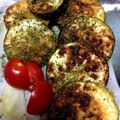 chiekopon1's cooksnap of when they made 超簡単！チーズパン粉ズッキーニフライ.