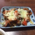 たかタロウ's cooksnap of when they made いろいろ野菜のトマトチーズ焼き.