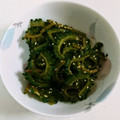 やしゅう's cooksnap of when they made 下拵えなしで苦くない、ゴーヤのゴマ炒め.
