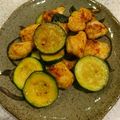 オレオくんママ's cooksnap of when they made 鶏ささみとズッキーニのカレー粉炒め.