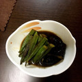 ピコたんママ's cooksnap of when they made ：揚げない、ナスとオクラの煮浸し.