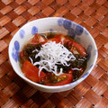 のば☀のば's cooksnap of when they made ♪簡単♪しらす&トマト&もずくの酢の物.