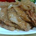 いくちゃん★'s cooksnap of when they made アレンジ生姜焼き☆今日は味噌だれで♪.