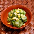 のば☀のば's cooksnap of when they made きゅうりとコーンの中華風和え物.