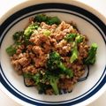 やいちのりんご's cooksnap of when they made ブロッコリーおかず☆中華風挽肉炒め.
