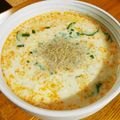 ちえたろう's cooksnap of when they made 鳥ひき肉と豆腐の冷たいピリ辛豆乳スープ.