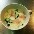 ゆりYO船長's cooksnap of when they made 彩りきれい！おしゃれなミルクスープ♡.
