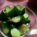 M130018's cooksnap of when they made きゅうりの浅漬け(赤しそ風味）.