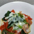あんず7034's cooksnap of when they made 簡単！ほうれん草とトマトのチーズ炒め.