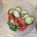 みーやまん's cooksnap of when they made トマトときゅうりのツナサラダ.