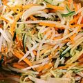 ゆいったろ's cooksnap of when they made もやしとキュウリと人参のナムル.