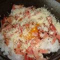 mikiha5's cooksnap of when they made カルボナーラ風♡卵かけご飯.