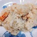 ゆっきんたん's cooksnap of when they made 焼き明太子と大葉の混ぜご飯.