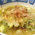島田佳奈's cooksnap of when they made ☆簡単和食☆白菜のふわふわたまご閉じ煮.