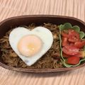 いつの間にかママ笑's cooksnap of when they made 食べやすい焼きそば弁当♪.