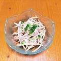 ちがめ's cooksnap of when they made ごぼうとベーコンのこくうまサラダ.