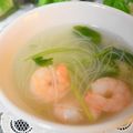 mielle's cooksnap of when they made 海老と三つ葉の春雨スープ＊.