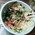 クックBNQ5PD☆'s cooksnap of when they made ワカメとレタスのナムル風サラダ.