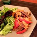 ｅｒｉｙ＠'s cooksnap of when they made 牛肉とパプリカのスタミナ炒め.