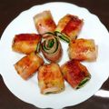 ☆※ちぃ※☆'s cooksnap of when they made 簡単カワイイ★ズッキーニのベーコン巻き.