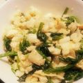 Chehyun's cooksnap of when they made ほうれん草とゆで玉子のサラダ.