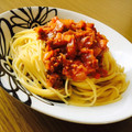 ちょこらぶみ's cooksnap of when they made 水を使わない！コク旨ミートソース♡.