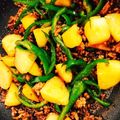 クック5A5DSJ☆'s cooksnap of when they made 甘辛っ。新じゃがミンチ。.