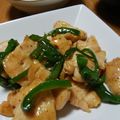 ばく★ちく's cooksnap of when they made 鶏ムネ肉とピーマンのオイスターソース炒め.