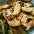 クックF3J4CF☆'s cooksnap of when they made ナスとキュウリのシソ味噌炒め〜速攻おかず.