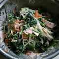ティ子's cooksnap of when they made ほうれん草サラダ　給食.