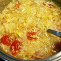 クック60OD6H☆'s cooksnap of when they made 彩り野菜と春雨のアジアンスープ♪.