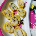 ageha0429's cooksnap of when they made 離乳食手づかみ☆卵巻きご飯.