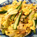 ちゃらちぴ's cooksnap of when they made 白だしで♪春キャベツと玉子のとろみ炒め.