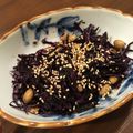 tanamy's cooksnap of when they made ひじきの煮ものを使った紫キャベツのマリネ.