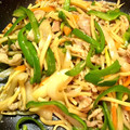 ペリーヌ★'s cooksnap of when they made 本格、青椒肉絲.