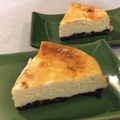 Yooboo's cooksnap of when they made オレオを敷いたベイクドチーズケーキ❁.