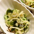 2michi's cooksnap of when they made プレ農家めし◆切り干し大根ワカメの酢の物.