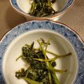 haturi's cooksnap of when they made 春菊のしょうが焼き.