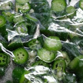 まみ0115's cooksnap of when they made オクラの茹で方 冷凍保存方法.
