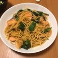 クックQLKF4T☆'s cooksnap of when they made 鮭とほうれん草の和風パスタ♪.
