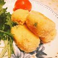朋友1979's cooksnap of when they made かにかまクリームポテトコロッケ.