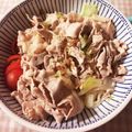 miku77's cooksnap of when they made 簡単サッパリうどん豚しゃぶサラダ梅風味.